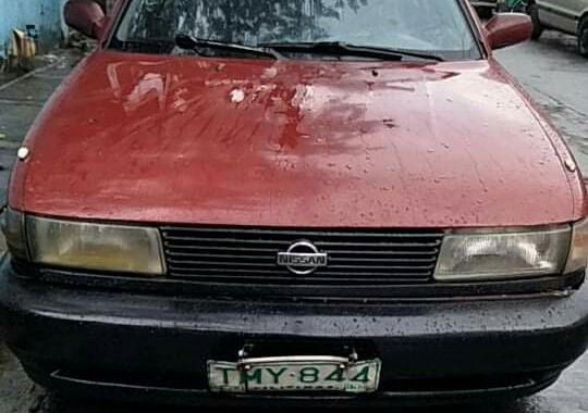 Selling Red Nissan Sentra 1994 in Quezon City