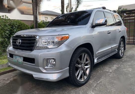 Silver Toyota Land Cruiser 2008 for sale in Manila