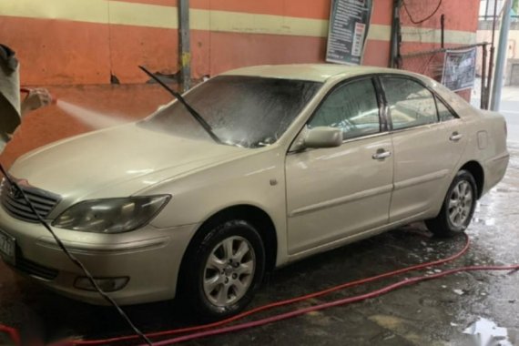 Beige Toyota Camry 2004 for sale in Quezon