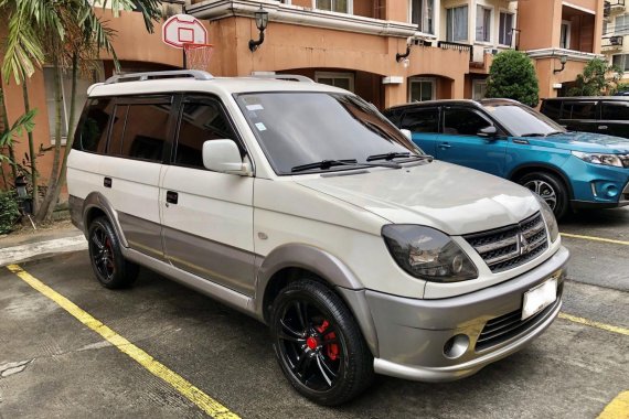 White Mitsubishi Adventure 2014 for sale in Quezon