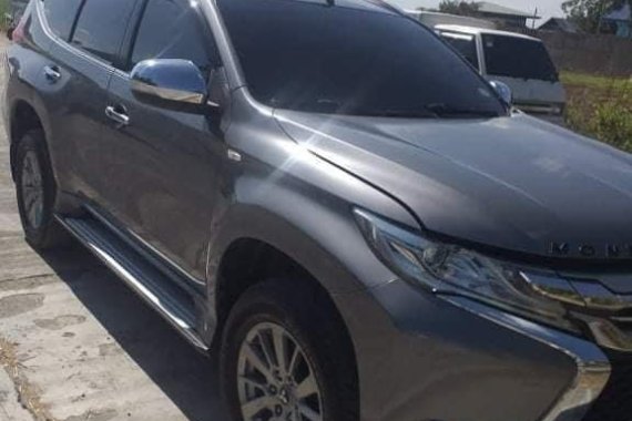 Silver Mitsubishi Montero Sport 2016 for sale in Alaminos