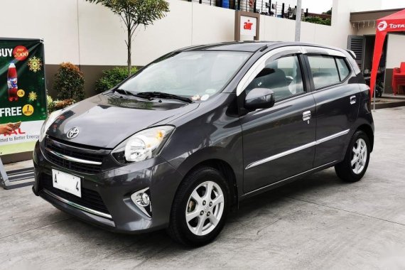 Grey Toyota Wigo 2015 for sale in Marikina