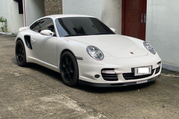 Selling White Porsche 911 997 Turbo 2008 in Quezon