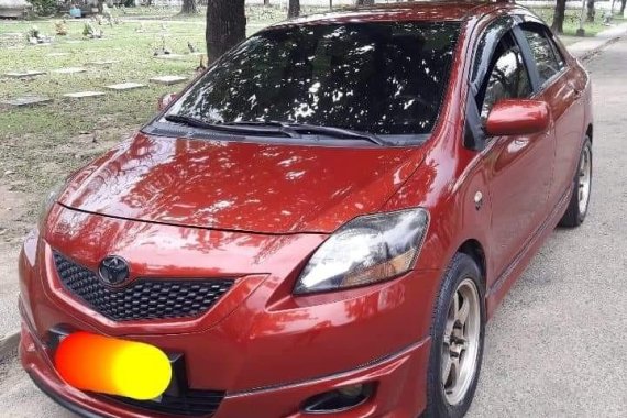 Red Toyota Vios 2008 for sale in Manila