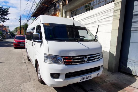 2018 Foton View Traveller Van