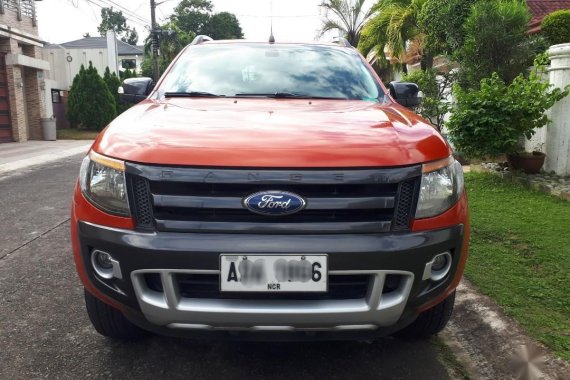 Selling Orange Ford Ranger 2015 in Quezon