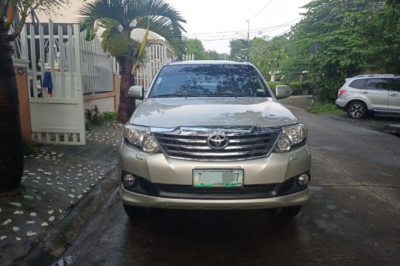 2012 Toyota Fortuner G Gas Automatic