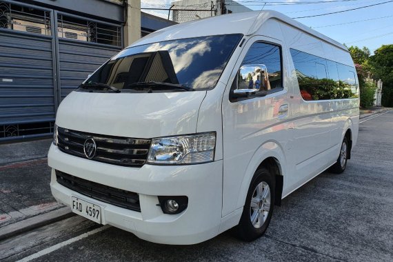 Reserved! Lockdown Sale! 2018 Foton Traveller 2.8 Cummins 15-Seater Manual White 39T Kms FAD4597