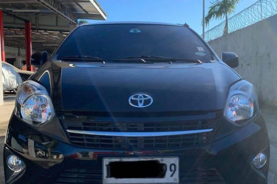 Black Toyota Wigo 2016 for sale in Lipa