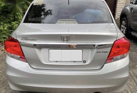 Selling Silver Honda Brio Amaze 2015 in Manila