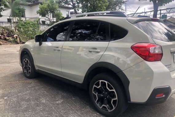 Beige Subaru XV 2014 for sale in Quezon