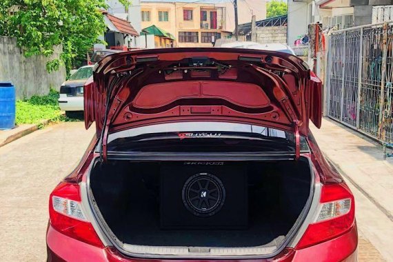Selling Red Honda Civic 2013 in Las Pinas
