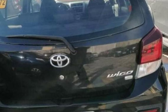 Black Toyota Wigo 2019 for sale in Cavite