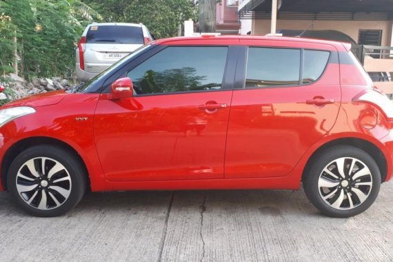 Red Suzuki Swift 2016 for sale in Las Pinas
