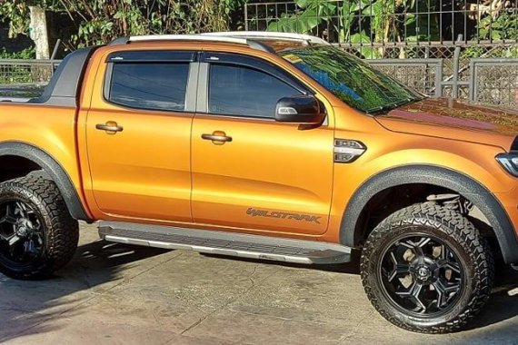 Orange Ford Ranger 2017 for sale in Lingayen