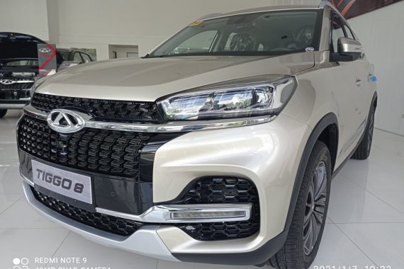 HURRY UP AND AVAIL OUR CASH DISCOUNT PROMO UP TO 145,000 FOR CHERY TIGGO 8 AT LUXURY
