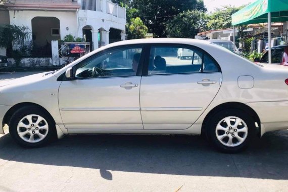 Beige Toyota Corolla Altis 2004 for sale in Santa Rosa