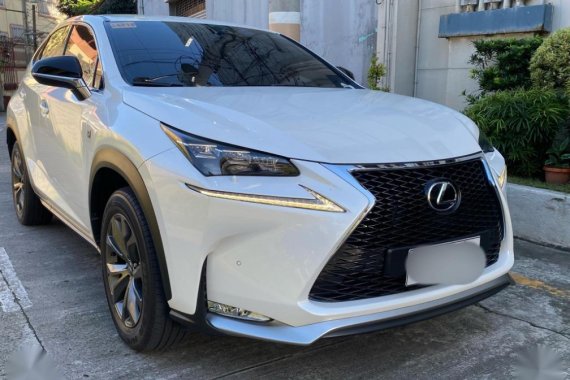 White Lexus NX 2015 for sale in Pasig