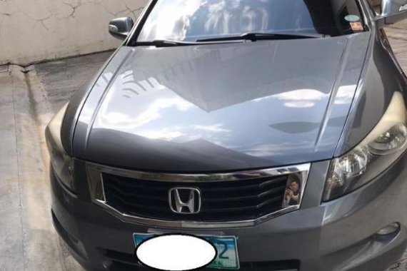 Silver Honda Accord 2010 for sale in Quezon