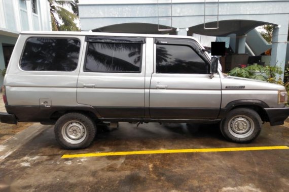 Selling Brightsilver Toyota Tamaraw 1996 in Ipil