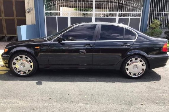 Black BMW 318I 2004 for sale in Quezon