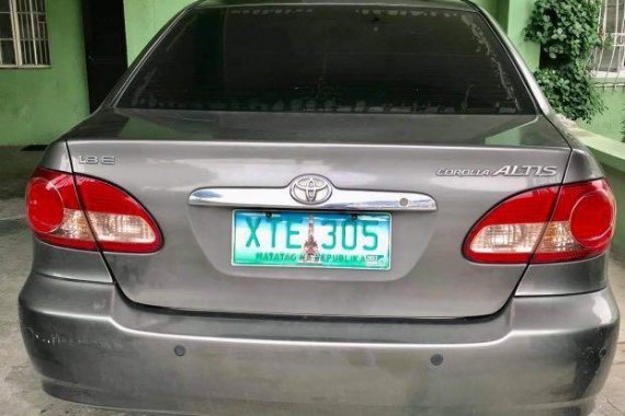 Silver Toyota Corolla Altis 2005 for sale in Paranaque