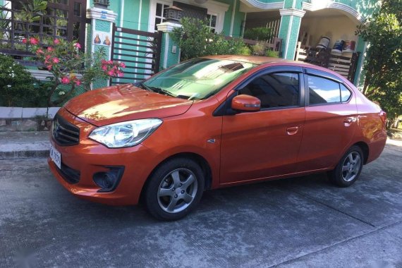 Selling Orange Mitsubishi Mirage 2019 in Manila