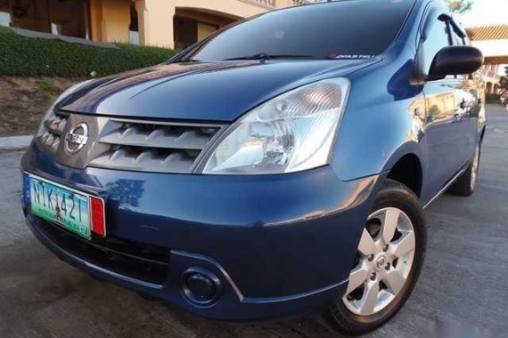 Blue Nissan Grand Livina 2010 for sale in Manila