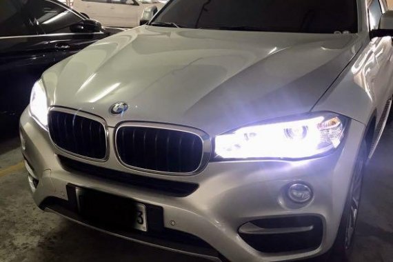 Brightsilver BMW X6 2016 for sale in Mandaluyong