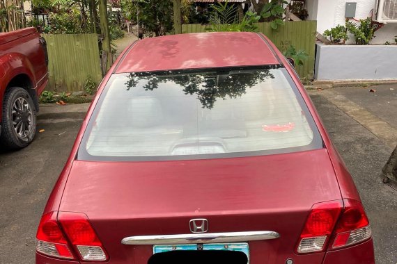 Selling Red Honda Civic 2005 in Taguig