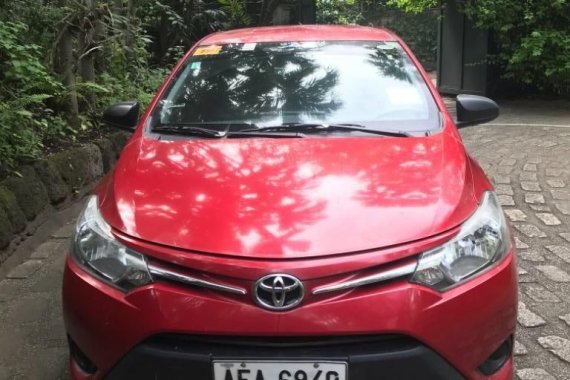 Red Toyota Vios 2008 for sale in Pasay