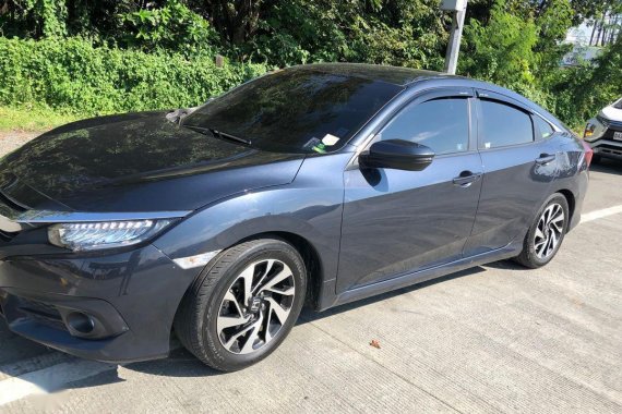 Selling Grayblack Honda Civic 2016 in Quezon