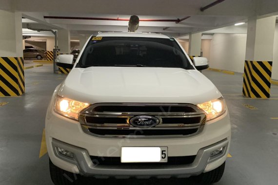 Selling White Ford Everest 2018 in Taguig