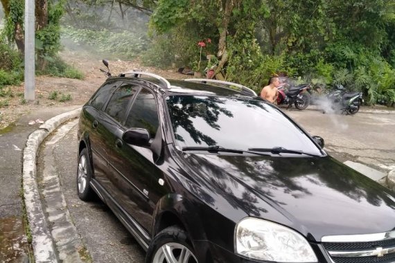 Black Chevrolet Optra 2007 for sale in Baguio