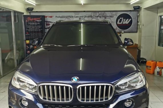 Blue BMW X5 2015 for sale in Quezon