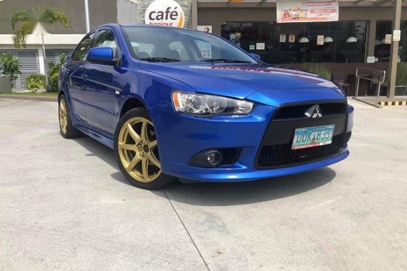 Selling Blue Mitsubishi Lancer 2013 in Quezon