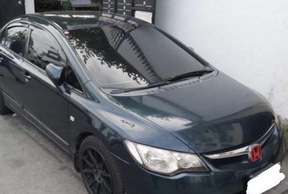 Green Honda Civic 2007 for sale in Antipolo