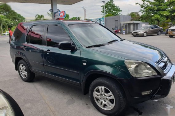 Green Honda CR-V 2002 for sale in Parañaque