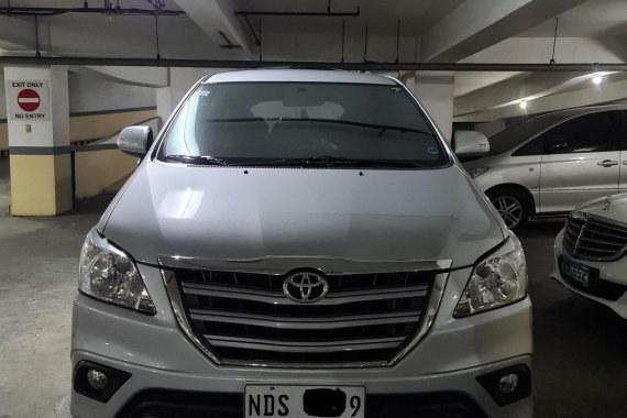 Selling Pearlwhite Toyota Innova 2016 in Mandaluyong