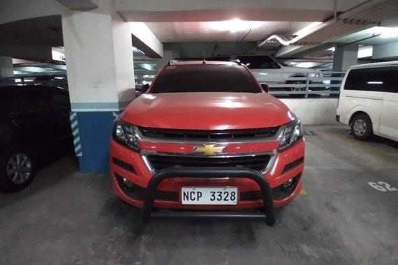 Red Chevrolet Trailblazer 2017 for sale in Manila