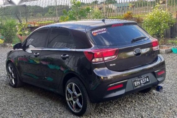 Selling Black Kia Rio 2018 in Manila