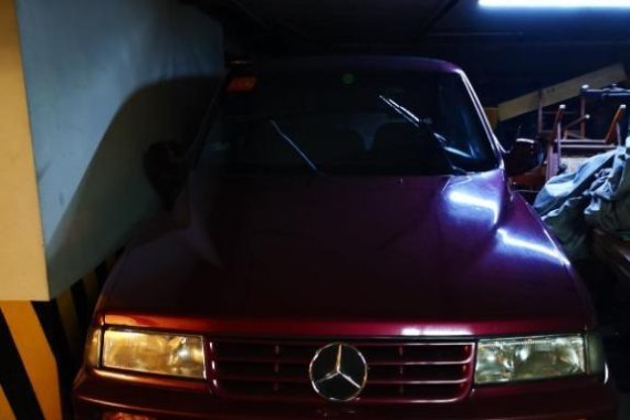 Selling Red SsangYong Musso 1998 in Makati