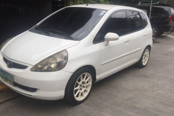 White Honda Jazz 2005 for sale in Manila