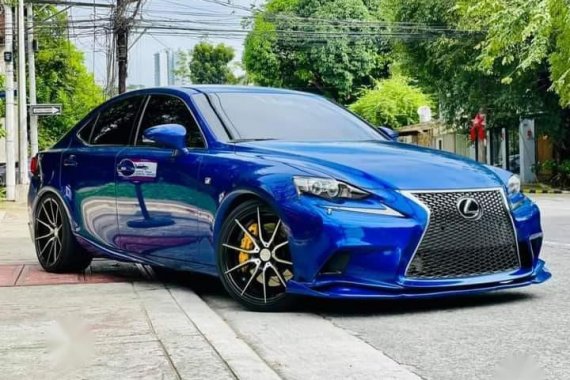 Blue Lexus IS350 2016 for sale in Batangas