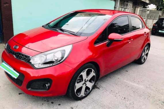 Selling Red Kia Rio 2012 in Tarlac