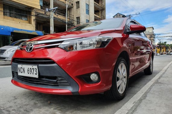 Reserved! Lockdown Sale! 2017 Toyota Vios 1.3 E Automatic Red 63T Kms NCN6973