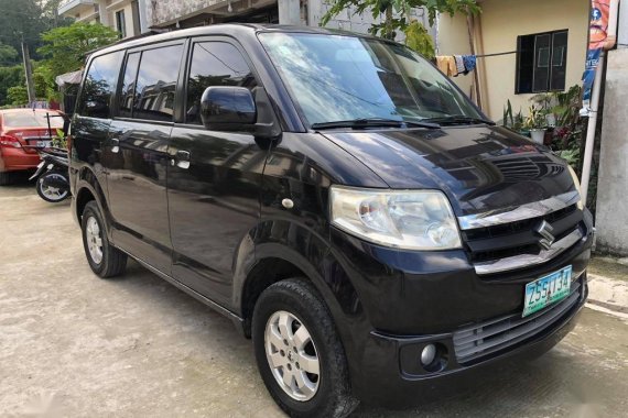 Selling Black Suzuki APV 2009 in Quezon