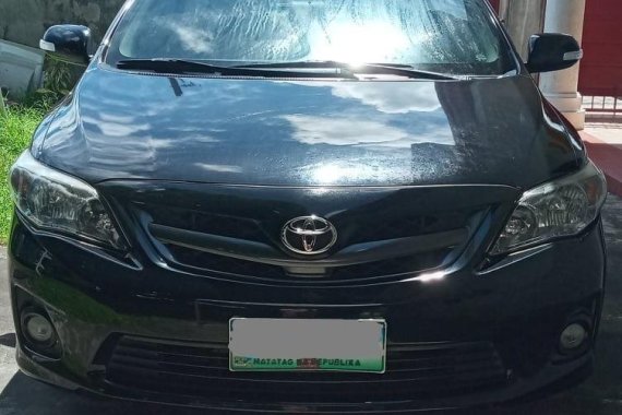 Black Toyota Corolla Altis 2013 for sale in Bacolod