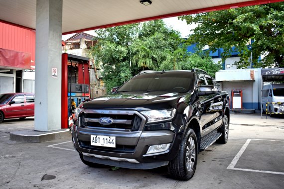 2016 FORD RANGER PICK UP 4X2 AUTOMATIC BLACK