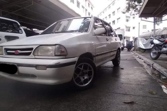 White Kia Pride 1997 for sale in Quezon